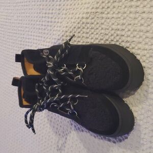 NWOT J/Slides Booties/ Sneakers (Black) Size 5 1/2 W (#12)